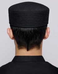 BLACK BLENDED MEN CAP | JJ-CAP-0026-R22