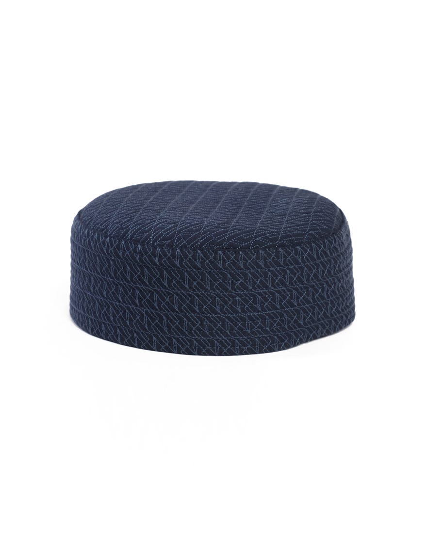 BLUE BLENDED CAP