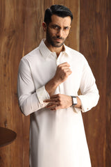 EDAM - OFF WHITE EXCLUSIVE KAMEEZ SHALWAR