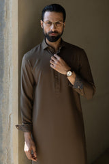 GOTHENBURG - OLIVE EXCLUSIVE KAMEEZ SHALWAR