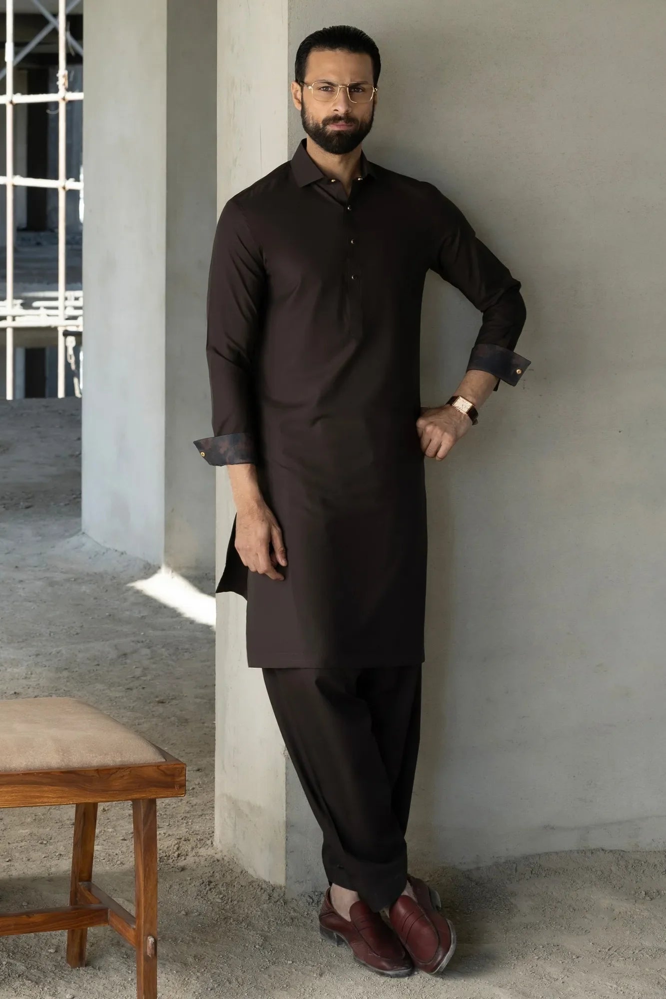 HARROGATE - COFFEE EXCLUSIVE KAMEEZ SHALWAR