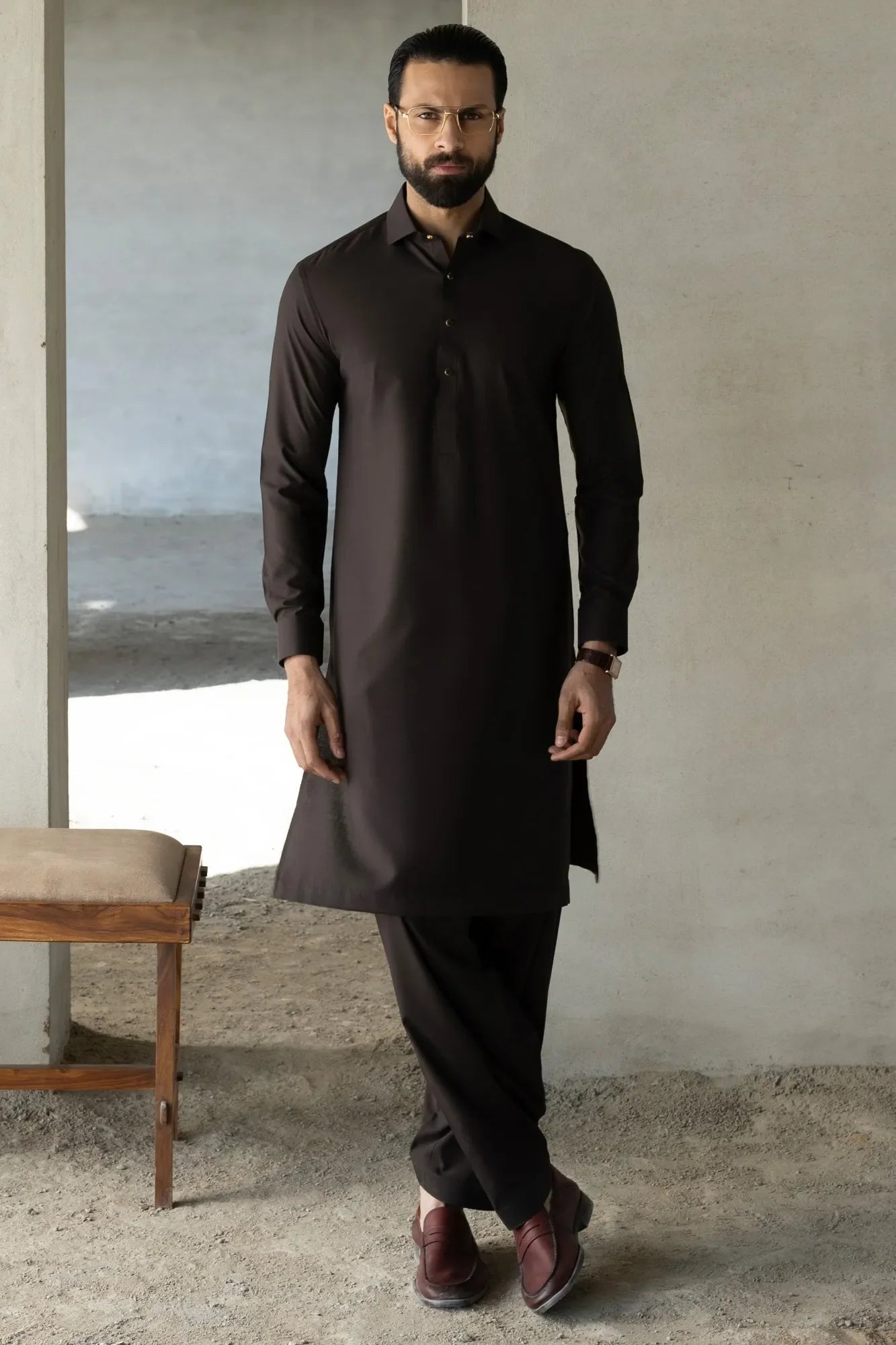 HARROGATE - COFFEE EXCLUSIVE KAMEEZ SHALWAR