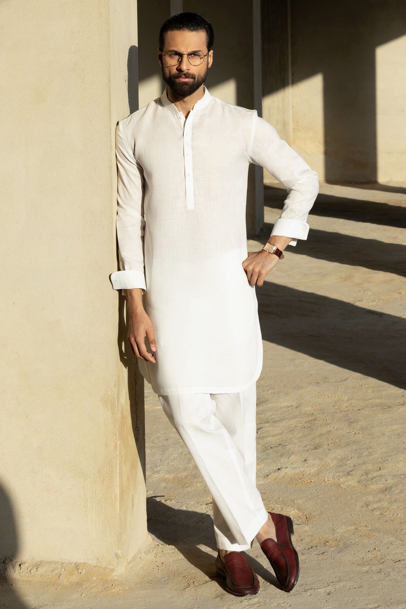 hoorn-off-white-linen-kurta-trousers-ccmkts39655b3