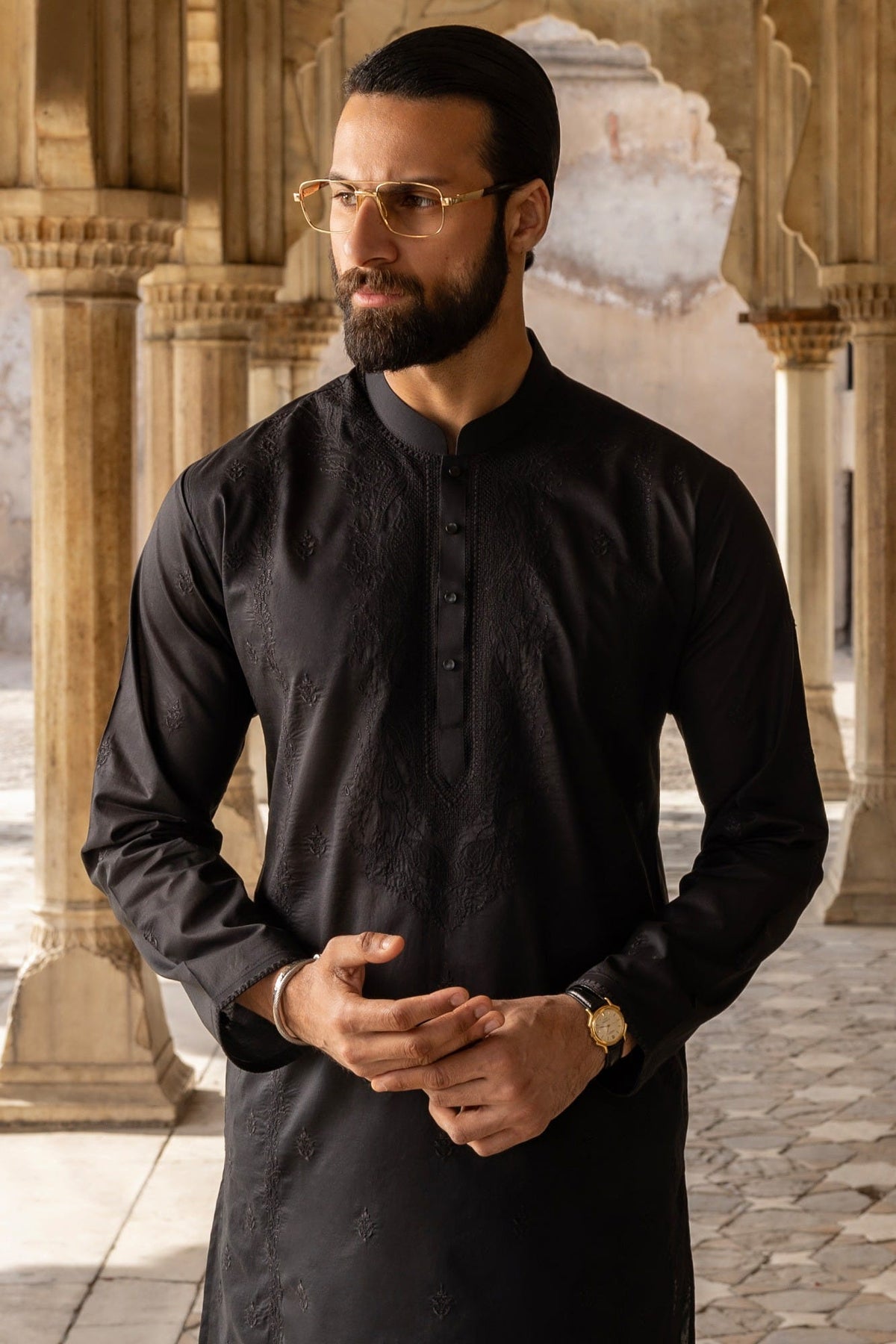 belovo-black-cotton-kurta-trousers-ccmkts39513a2