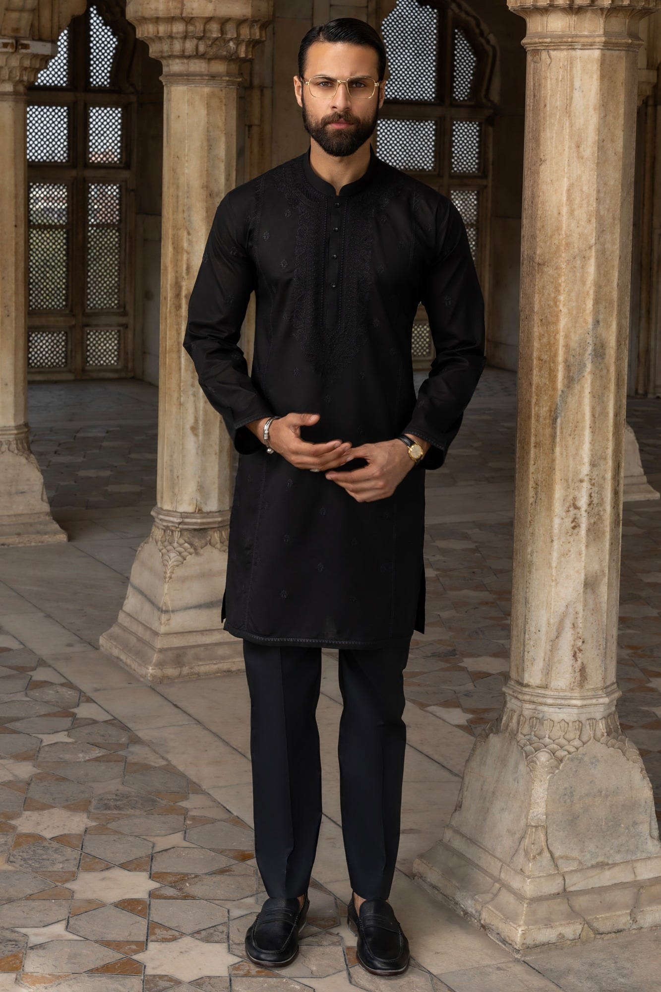 boksburg-black-cotton-kurta-trousers-ccmkts39515a2