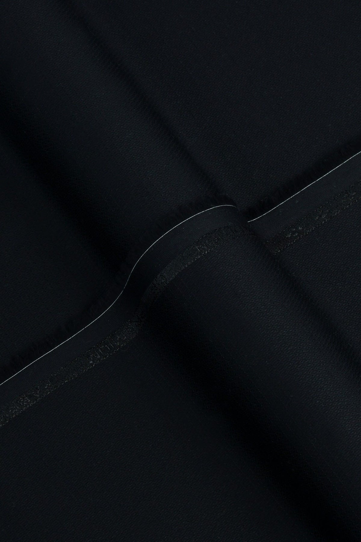 BRAZIL - BLACK COTTON UNSTITCHED KAMEEZ SHALWAR FABRIC