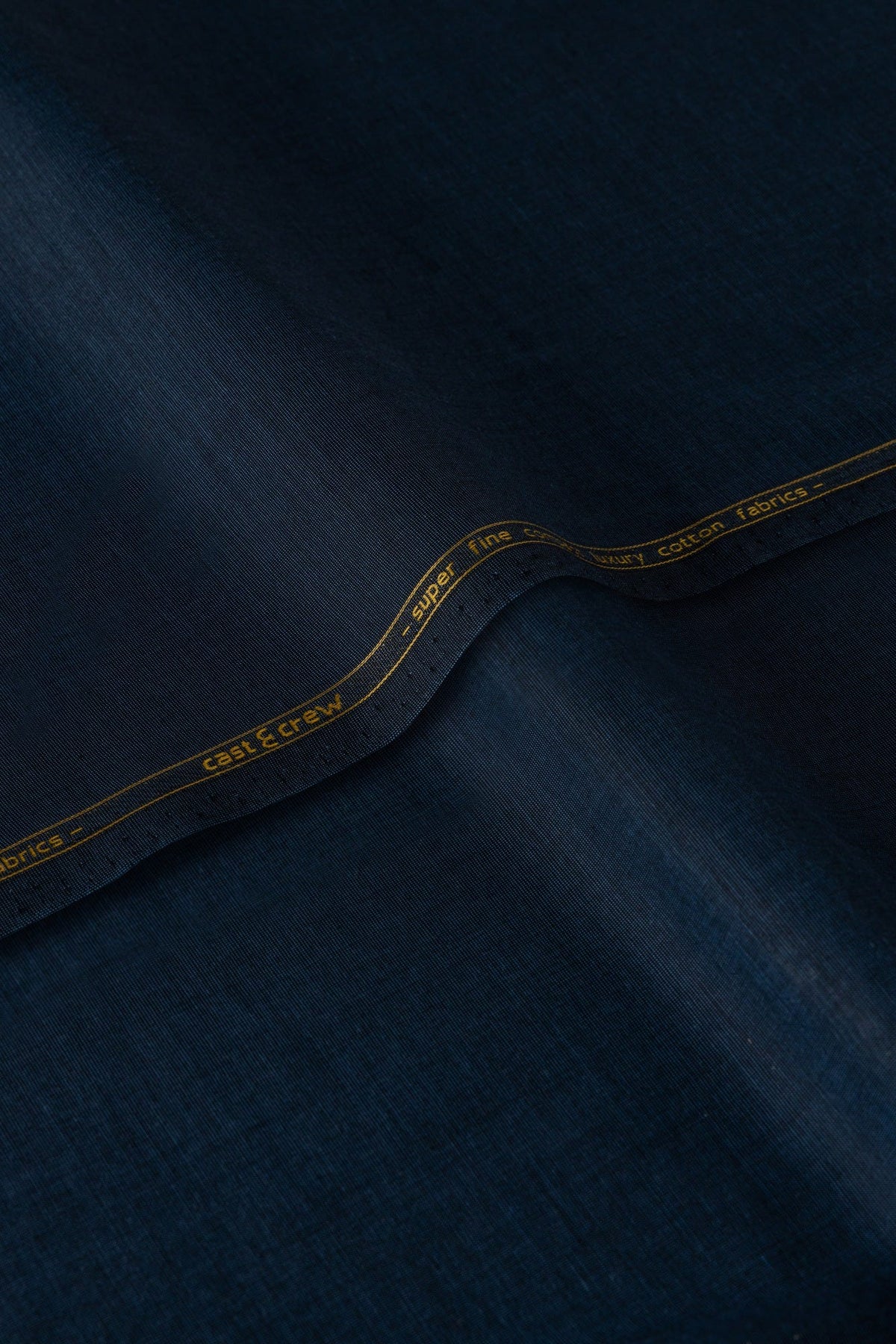 BILLINGS - BLUE COTTON UNSTITCHED KAMEEZ SHALWAR FABRIC