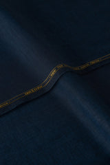 BILLINGS - BLUE COTTON UNSTITCHED KAMEEZ SHALWAR FABRIC