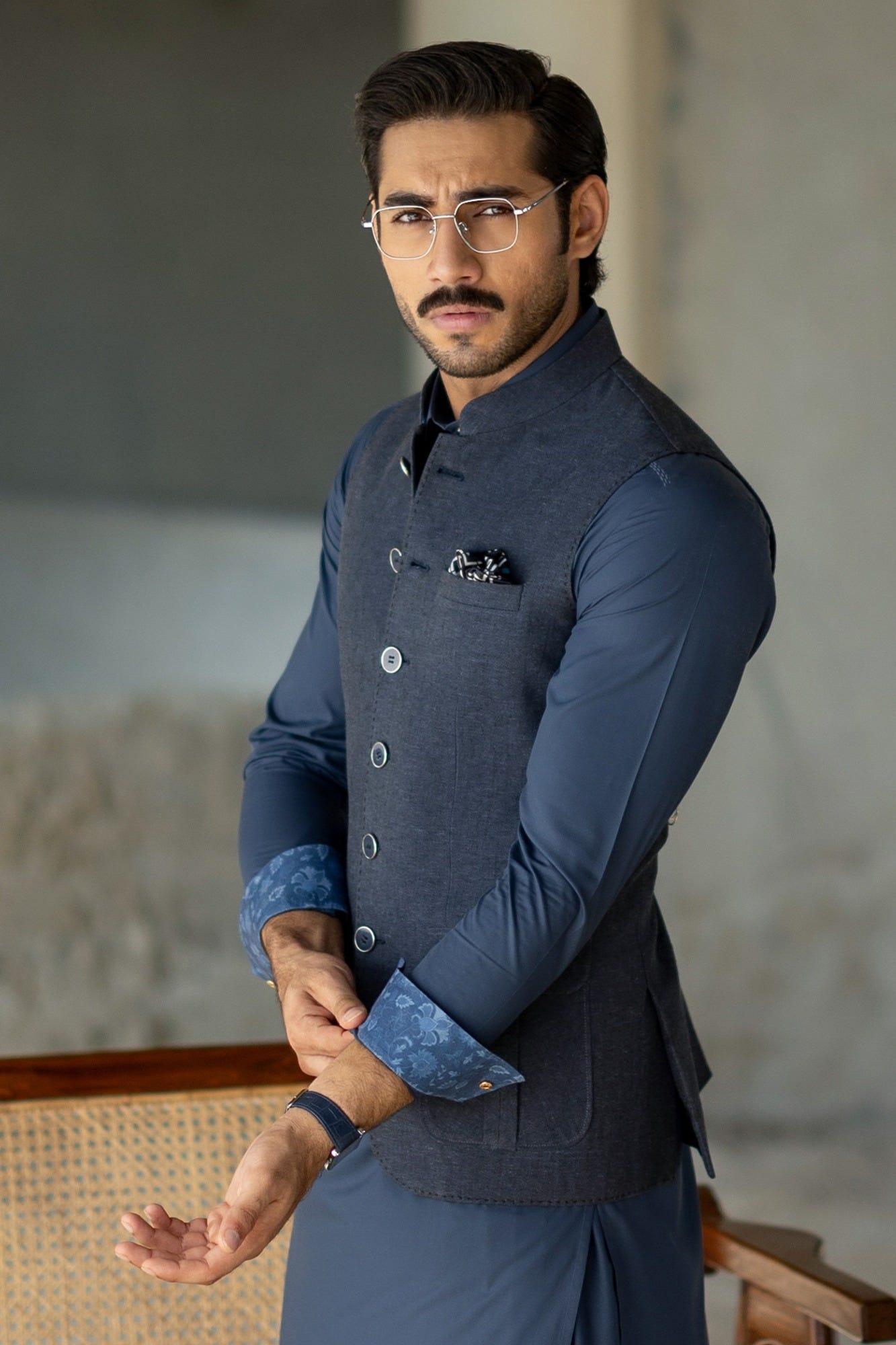 denim-blue-wool-tweed-vest-ccvc39355a4