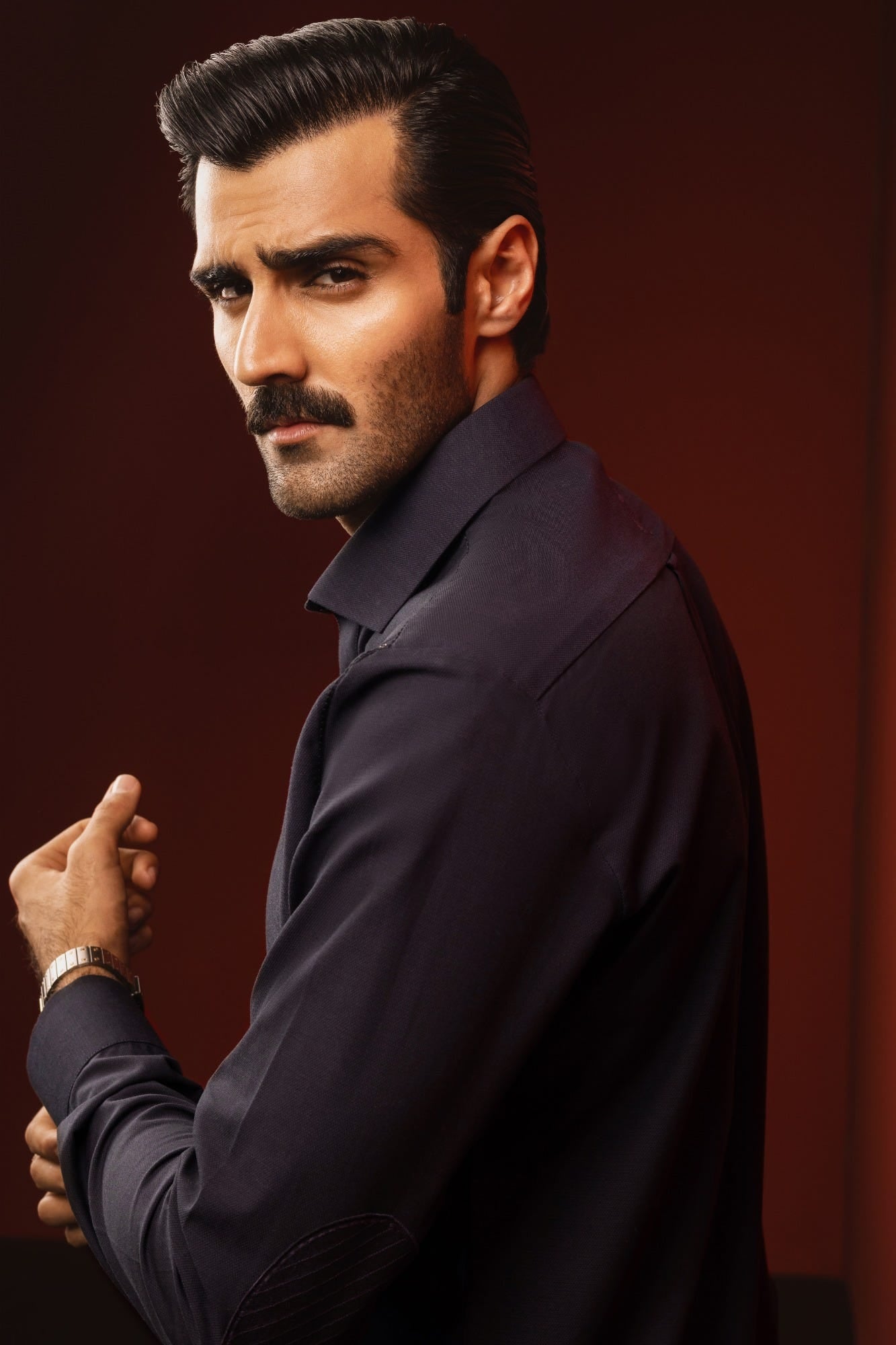 HOLLAND - CHARCOAL COTTON KURTA TROUSER