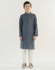 DARK GREY COTTON KURTA | JCK-A-39231