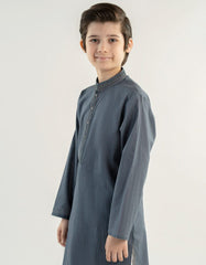 DARK GREY COTTON KURTA | JCK-A-39231