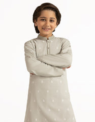 SILVER GREEN SEMI-FORMAL KAMEEZ SHALWAR