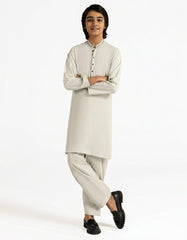 CREAM FORMAL KAMEEZ SHALWAR