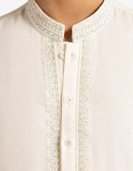CREAM FORMAL KAMEEZ SHALWAR
