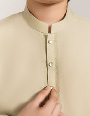 ECRU BLENDED KAMEEZ SHALWAR