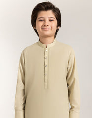 ECRU BLENDED KAMEEZ SHALWAR
