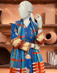 MULTICOLOR LAWN PRINTED UNSTITCHED 2PC