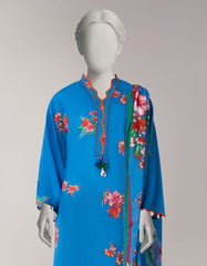 MULTICOLOR LAWN PRINTED UNSTITCHED 2PC