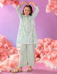 GREEN LAWN EMBOSSED 3PC STITCHED