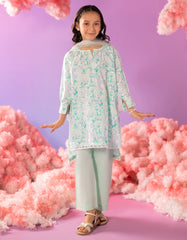 GREEN LAWN EMBOSSED 3PC STITCHED