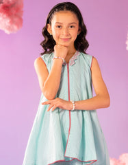 AQUA DOBBY SCHIFFLI 2PC STITCHED