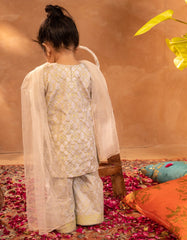 GREEN SILK EMBROIDERED 3PC STITCHED