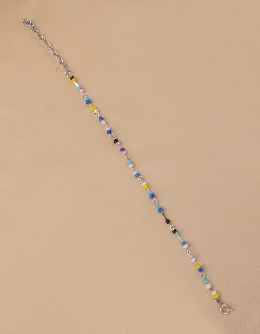 MULTICOLOR ANKLET