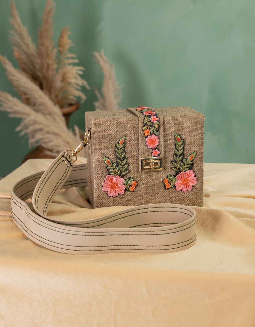 BROWN SIDE BAG