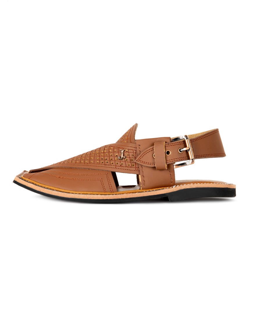 BROWN PESHAWARI SANDALS