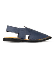 BLUE PESHAWARI SANDALS