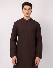 BROWN SEMI-FORMAL KURTA