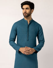 ZINC BLUE FORMAL KURTA