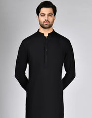 BLACK BLENDED KURTA TROUSER | JJKP-A-47325