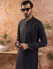 BLACK BLENDED KAMEEZ SHALWAR | JJKS-S-30778-R17-AP