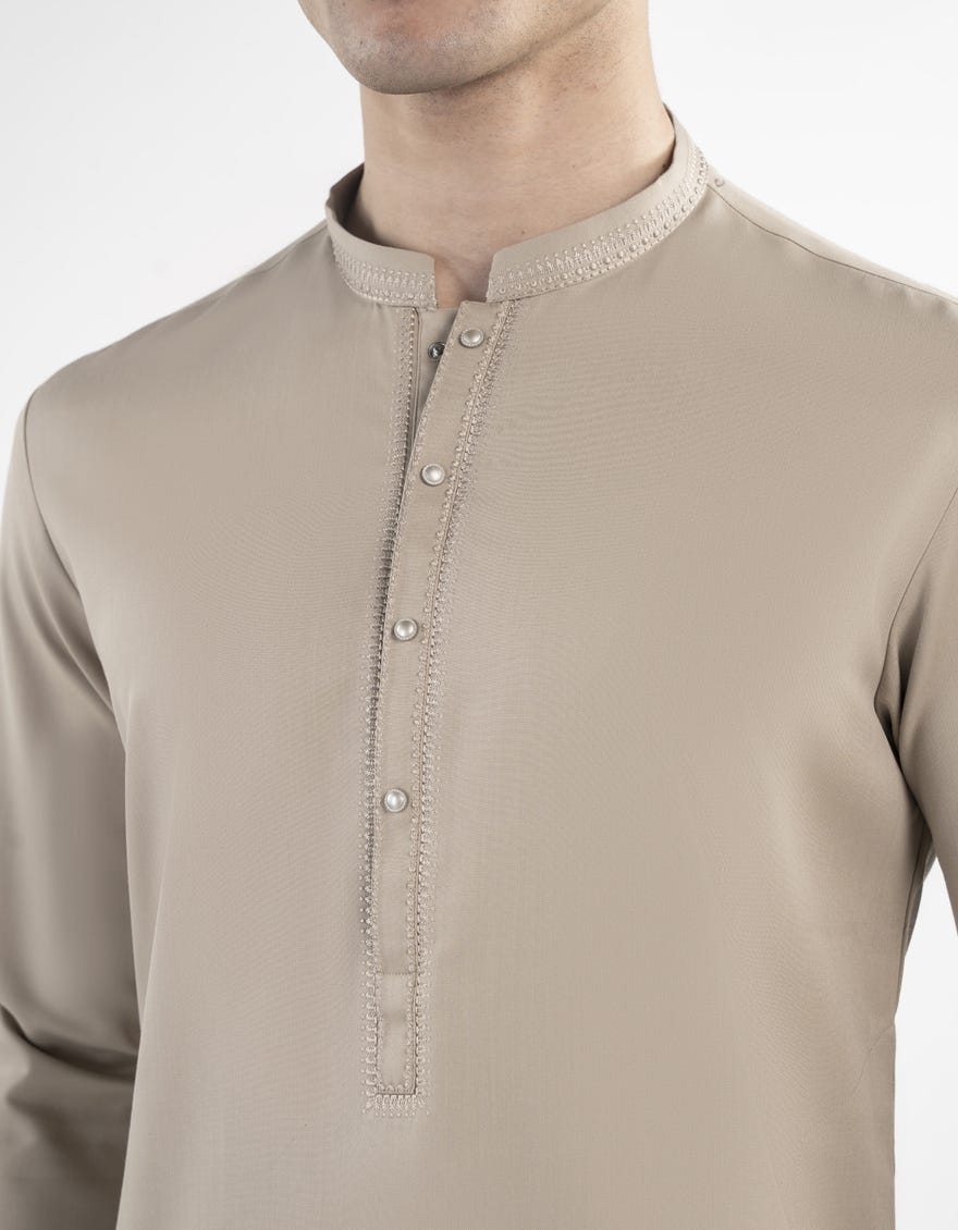 FAWN BLENDED KAMEEZ SHALWAR | JJKS-A-33170
