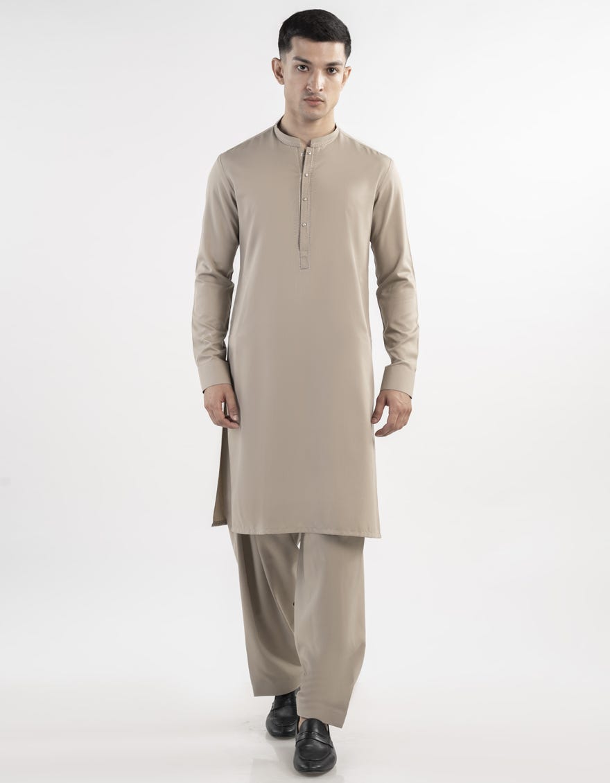 FAWN BLENDED KAMEEZ SHALWAR | JJKS-A-33170
