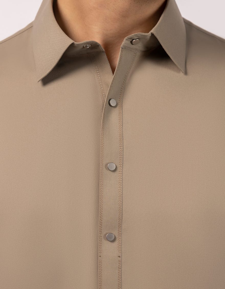 OLIVE CASUAL KAMEEZ SHALWAR