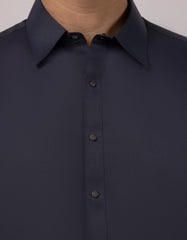 BLUE GREY CASUAL KAMEEZ SHALWAR