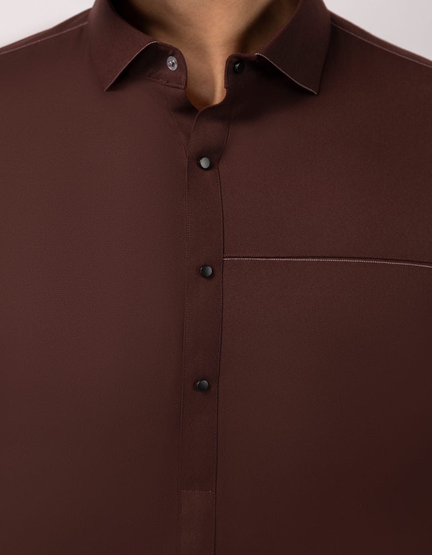 BROWN CASUAL KAMEEZ SHALWAR