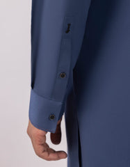 AQUA BLUE CASUAL KAMEEZ SHALWAR