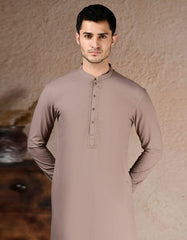 BROWN BLENDED KAMEEZ SHALWAR | JJKS-A-34974