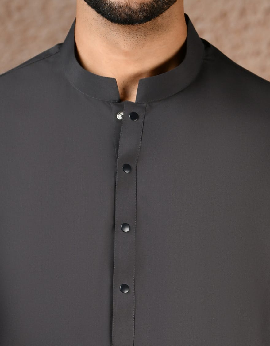 GREY KAMEEZ SHALWAR | JJKS-A-47370