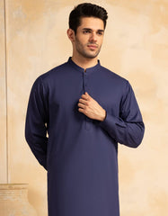 BLUE BLENDED KAMEEZ SHALWAR | JJKS-A-47389