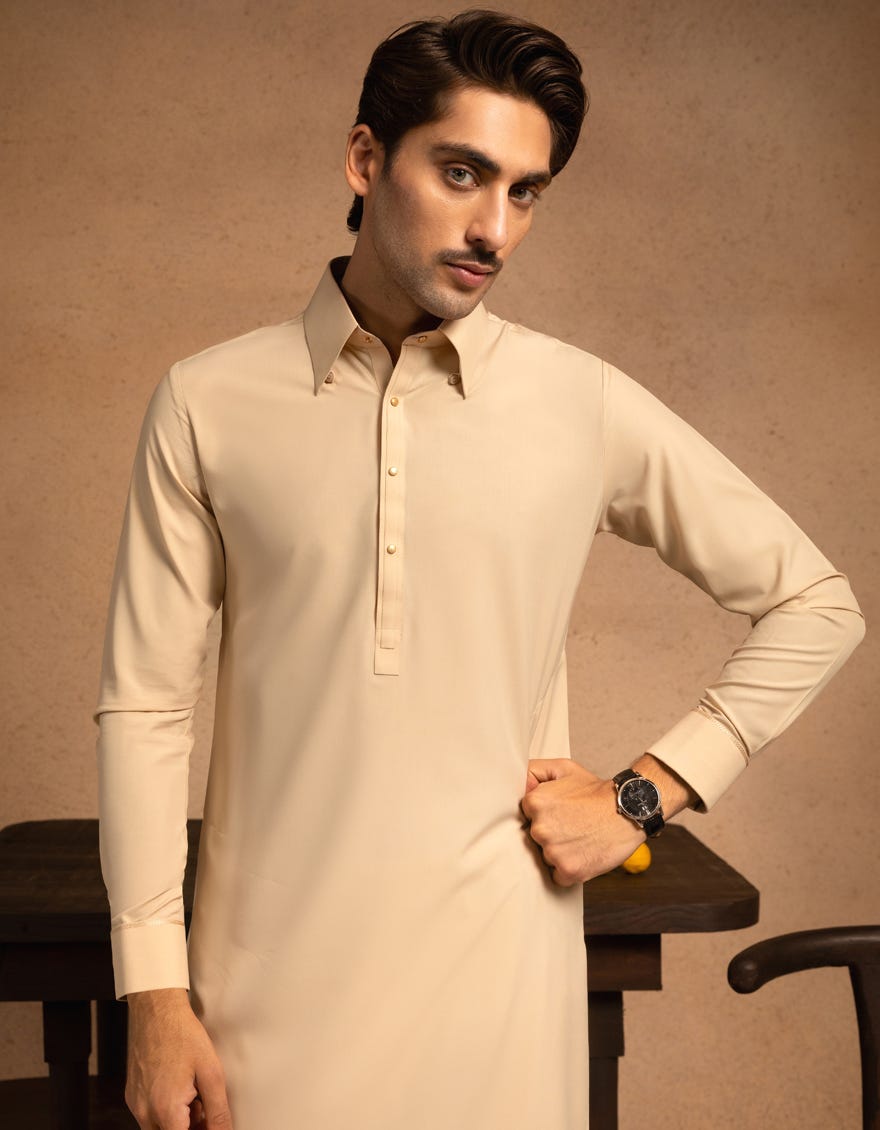 FAWN BLENDED KAMEEZ SHALWAR