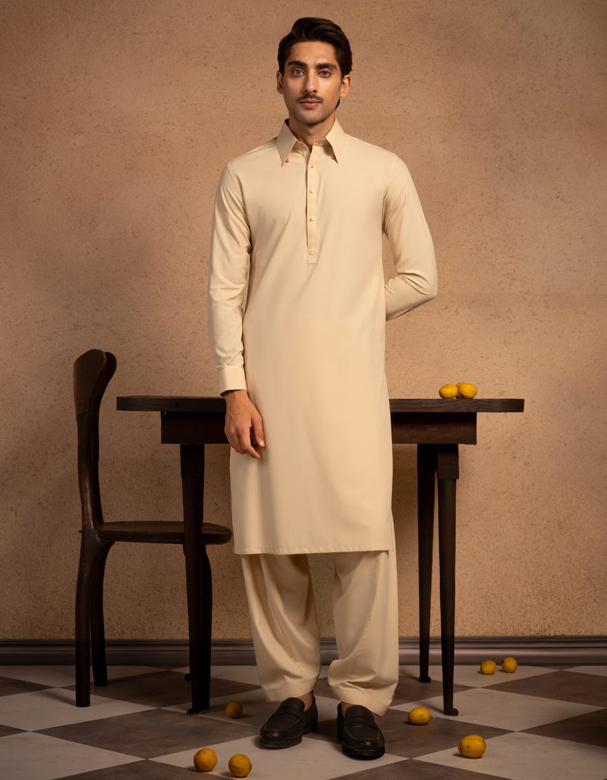 FAWN BLENDED KAMEEZ SHALWAR