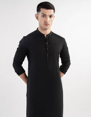 BLACK BLENDED FORMAL KAMEEZ SHALWAR