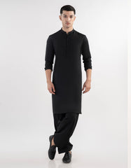 BLACK BLENDED FORMAL KAMEEZ SHALWAR