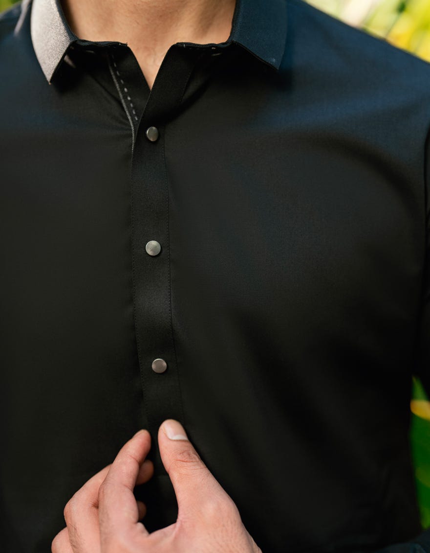 BLACK CVC CASUAL KAMEEZ SHALWAR