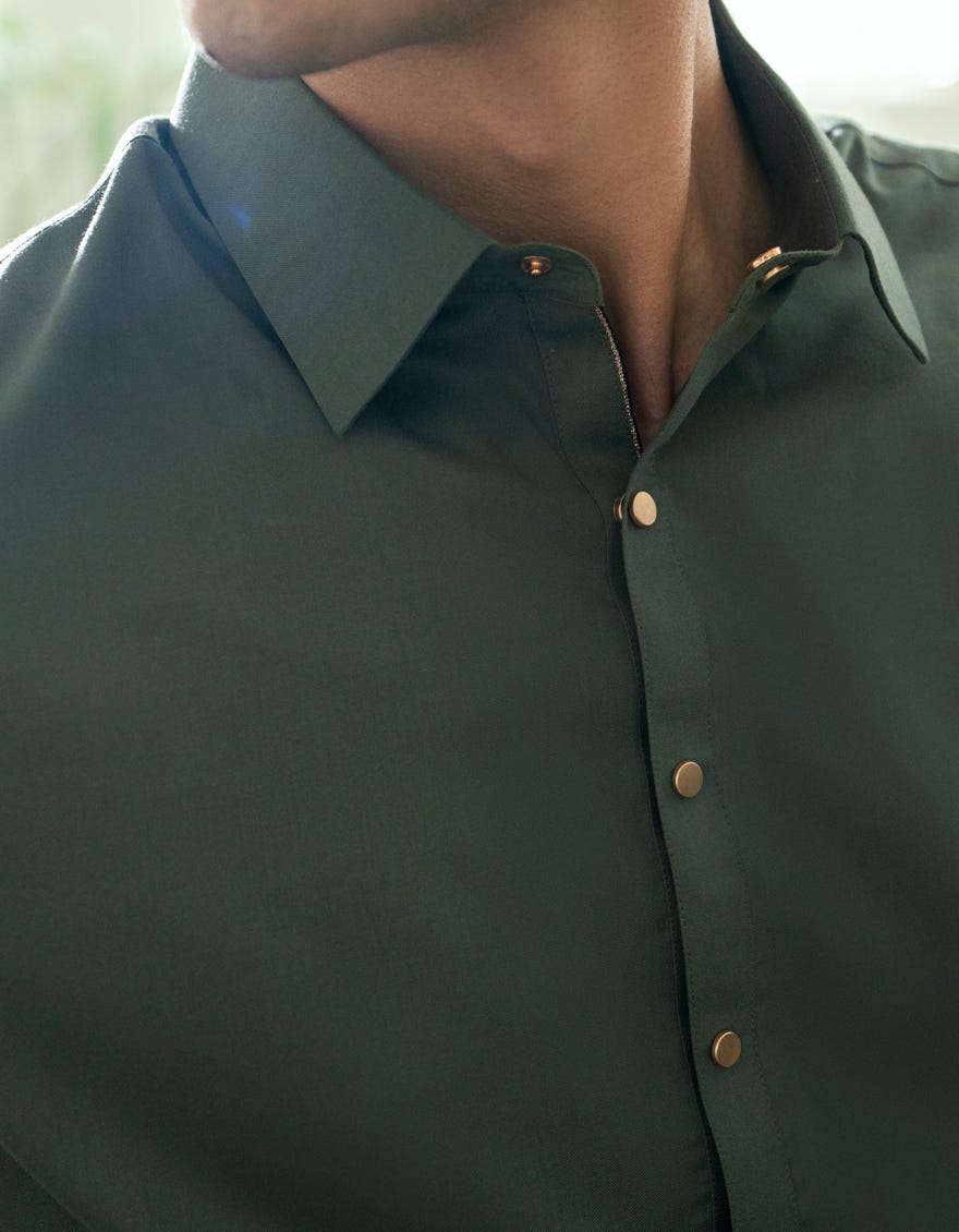 GREEN BLENDED CASUAL KAMEEZ SHALWAR